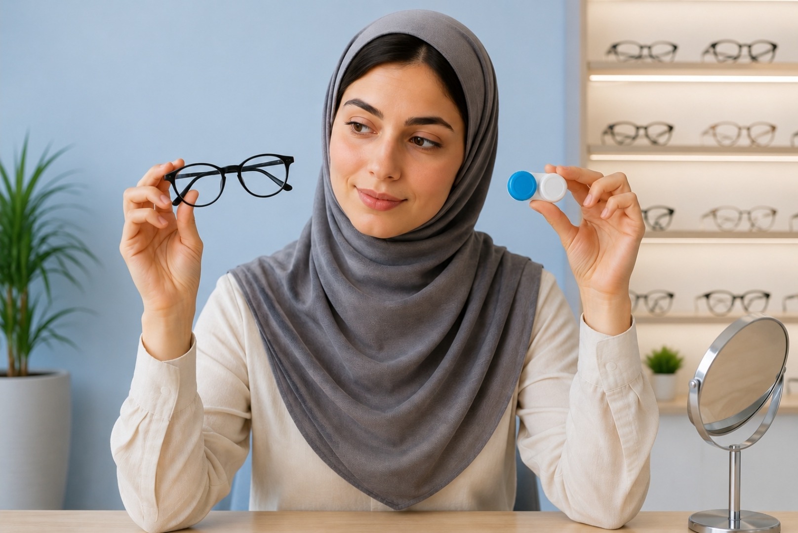 لنز بهتر است یا عینک؟ کدام انتخاب برای چشم شما مناسب‌تر است؟